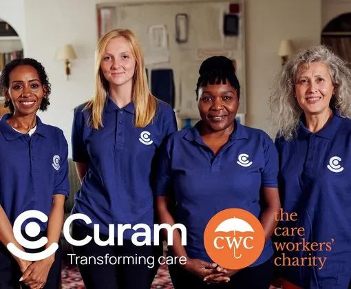Curam joins The Care Workers' Charity to help care workers get the support they deserve