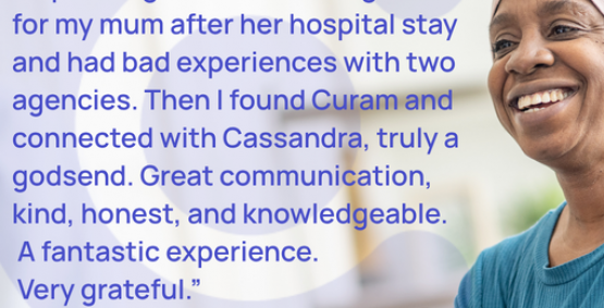 Review from one client receiving hospital discharge care.